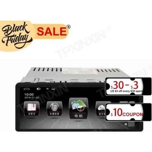 6.9 inch Android 10.0 Multimedia Player 1DIN For Universal Car GPS Navi Headunit Auto Radio Audio Stereo Support DSP IPS 1+16G