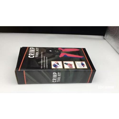 Hsc8 6-4a crimping pliers kits 1200pcs tube terminals crimper crimping tool alicates hand tool krimptang crimp