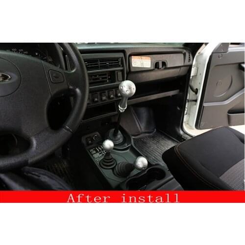 Car Aluminum Alloy Gear Shift Head Trim For LADA NIVA Accessories