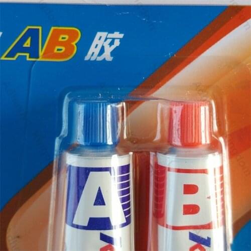 Genuine 50pcs 16g kafuter AB strong glue modified acrylic multi-purpose AB adhesive ceramics plastic glue wholesale