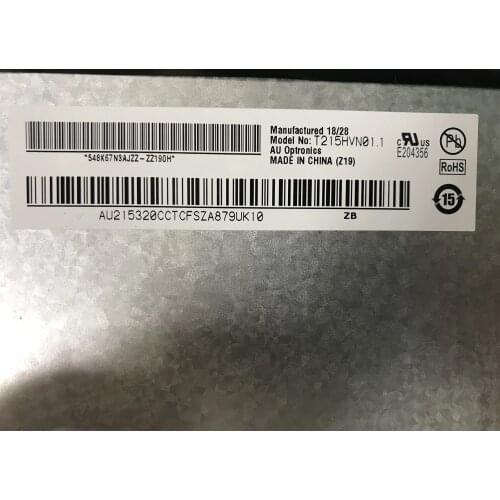 New 21.5" LCD Panel T215HVN01.1 T215HVN01 LCD Screen Display Replacement 1920*1080