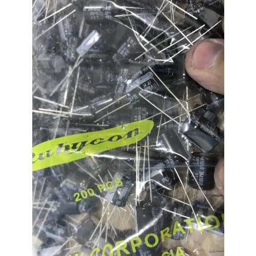 100pcs new RUBYCON 16V1000UF 10X12.5 YK series 85 degree hot sale 1000UF 16V 1000uf/16v 1000UF16V