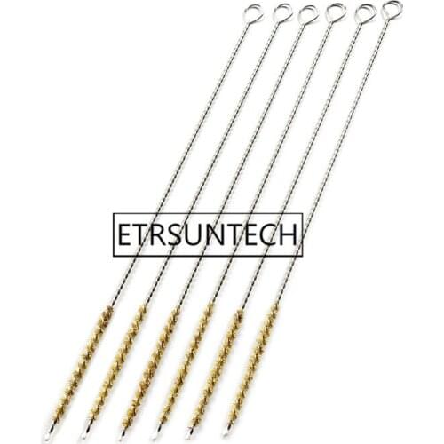 500pcs Natural Coconut Fibre Cleaners Reusable Straw Cleaners Cleaning Brush for Drinking Pipe Stainless Steel Pipe Cleaner