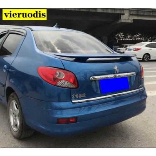 For Peugeot 308 408 508 301 207 Spoiler 2007-2018 High quality ABS material Automotive Rear wing Primer color rear spoiler