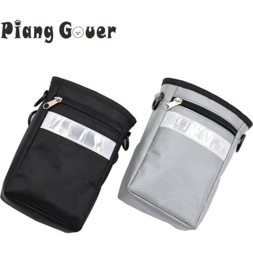 Reflective Dog Training Pouch Bag Pet Walking Food Treat Snack Bag Outdoor Agility Bait Training Pockets Dog Waist Bags