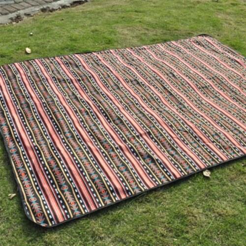 Outdoor Damp Proof Mat Camping Beach Mat Park Lawn Mat Size Can Be Customized Bohemian Picnic Mat