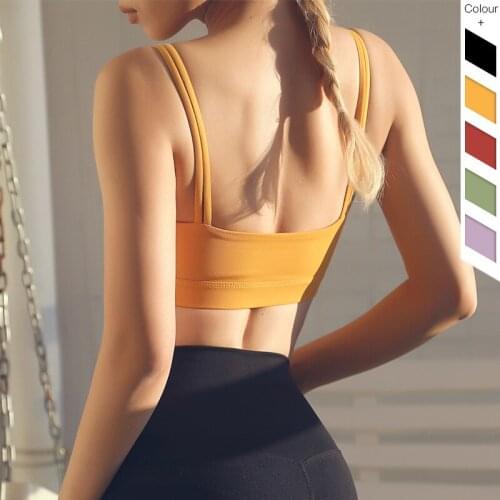 Women Push Up Padded Sports Bra Workout Female Sport Top Crop Fitness Active Wear For Yoga Gym Brassiere Womens Sportswear