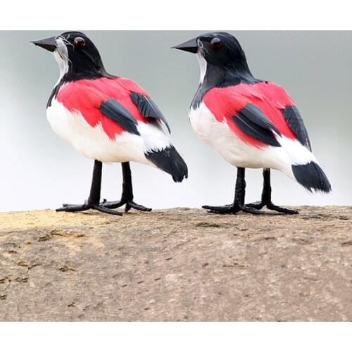 1pcs,Simulation Shrike Decorative Feather Birds,DIY Craft Artificial Birds For Birthday Party Easter home Decoration Accessories