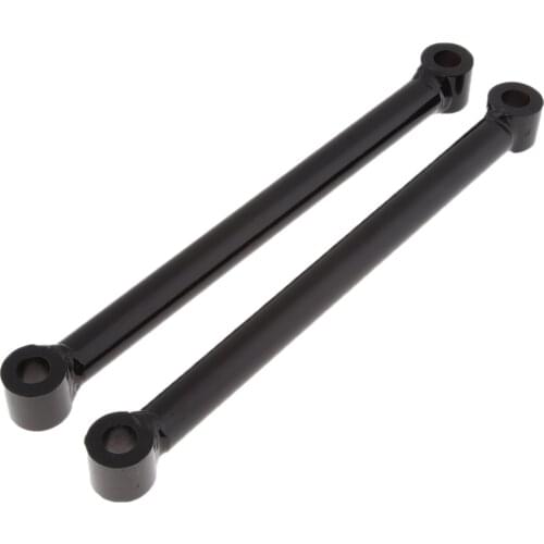 2pcs Lowering Kit Rigid Rear Hardtail Strut For Harley, Heavy Duty, Black