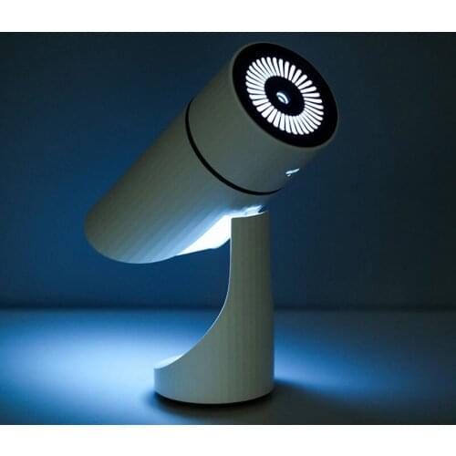 260ml USB Mini Air humidifier Rotating Electric Aroma air diffuser Ultrasonic Essential oil Aromatherapy cool mist maker