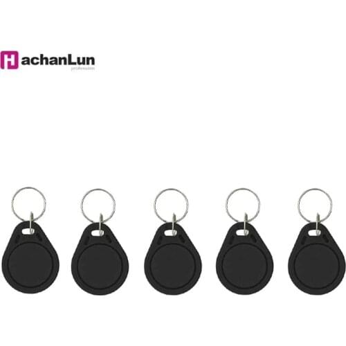 5PCS EM4305 T5577 Tag Access Card Replicator Repeated Write Keychain 125KHZ RFID Tag Access Control Card Sticker