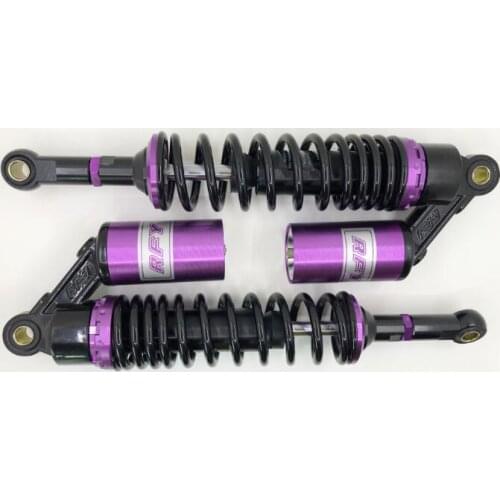 1pair 360mm motorcycle Rear Air Shock Absorbers for Most 150cc~750cc street bikes Karting Go kart Scooters Moped Quad ATV