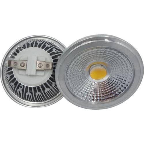 Free shipping AC110V/220V 15W COB LED AR111 QR111 G53 COB LED spot light GU10 LED Light Bulbs Warm Cold White 6PCS/LOT
