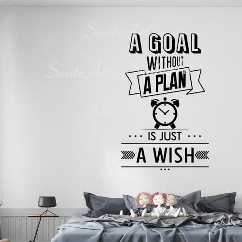 Hot Phrases Pvc Wall Decals Home Decor For Living Room Bedroom Wall Stickers Waterproof Wallpaper