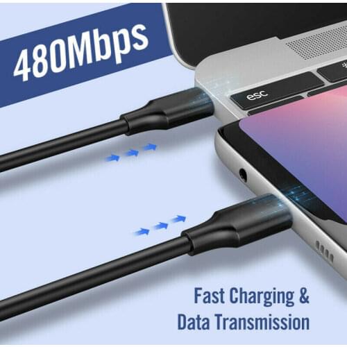 USB C To USB Type C Cable USBC PD Fast Charger Cord USB-C Type-c Cable For Xiaomi mi 10 Pro Samsung S20 Macbook iPad