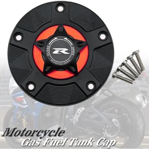 Gas Fuel Tank Cap for SUZUKI GSXR 600/750 GSXR600 GSXR750 2006-2019 GSX-R 1000 03-04/09-19 Motorcycle CNC Quick Release Cover