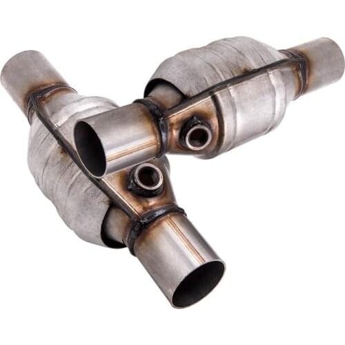 2.25inch Universal High Flow Performance Stainless Catalytic Converter 53005