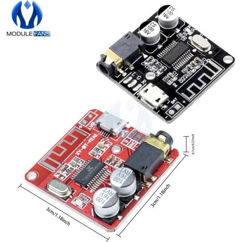 Mini MP3 Bluetooth BLE 4.1/5.0 Lossless Decoder Stereo Output Board Car Speaker Amplifier Module Circuit Board Module 3.7V 5V