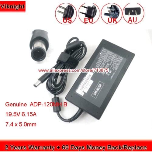 Genuine 120W 19.5V 6.15A HSTNN-DA25 HSTNN-CA25 AC Adapter for HP EliteBook 8530w 8530p 645156-001 dv7-7398ca dv6-7300eo