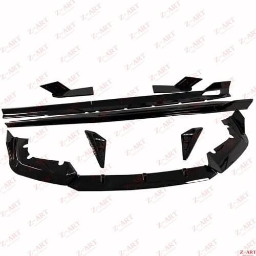 Z-ART F95 X5M plastic body kit for F95 glossy black aerokit for X5M injection tuning kit for X6M triming kit for F96