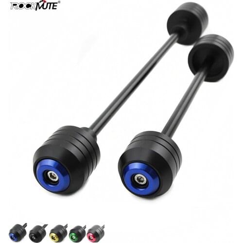 Front Rear Axle Fork Crash Slider For YAMAHA YZF-R1 2009 2010-2014 Motorcycle Accessories Swing Arm Wheel Protector