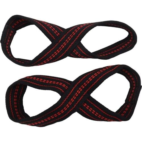 Weight Lifting Straps Deadlift Wrist Strap for Pull-Ups Horizontal Bar Gym Fitness Workout Bodybuilding Equipment