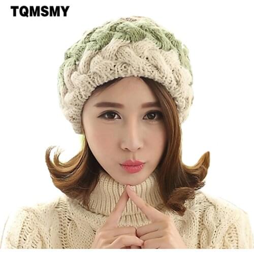 TQMSMY Women's Hats With Pompoms