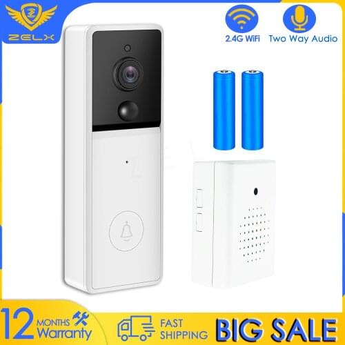Home WIFI Video Doorbell WIFI Doorbell Camera doorbell 1080P HD Smart Home Audio WIFI Video Door Phone IR Alarm Camera