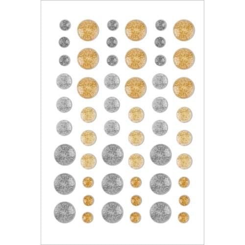 5pcs Resin Sticker Enamel Dots Sparkling Sprinkles Self- adhesive for Scrapbooking DIY Card Making Decoration Crafts New 2019