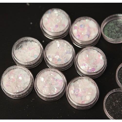 8Pcs UV Color Change Mica Powder Sunlight Reactive Glitter Resin Jewelry Making