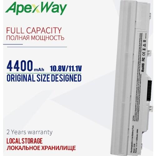 11.1v laptop battery for MSI Wind U100 U90 U200 U210 U210-006US U230 for LG X110 for MEDION Akoya Mini E1210 BTY-S11 BTY-S12