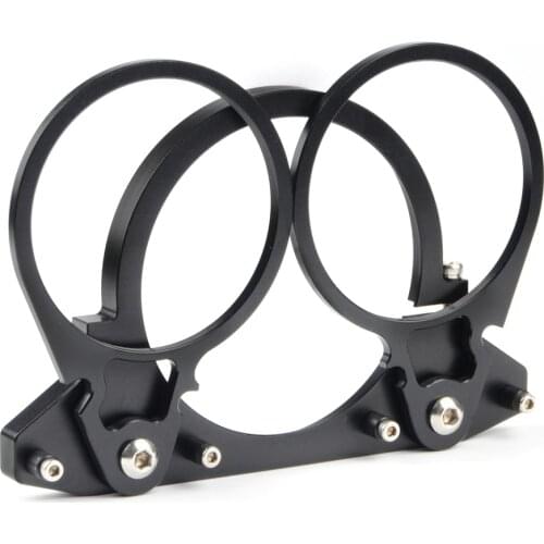 Double Flip Lens Adapter Flip Mount Holder M67-67mm Thread Dual Filter to 86mm Underwater Housings for A6000 A6300 A6400 A6500