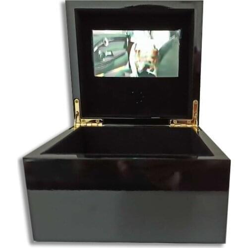 4.3-Inch Screen That Displays Videos And Pictures Black Gift Box Manufacture Handmade Customized LEXINGDZ