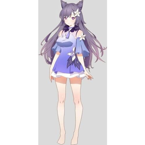 Hot Game Genshin Impact Keqing Cosplay Costumes Set Halloween Christmas Costumes for Adults Deguisement for Carnaval