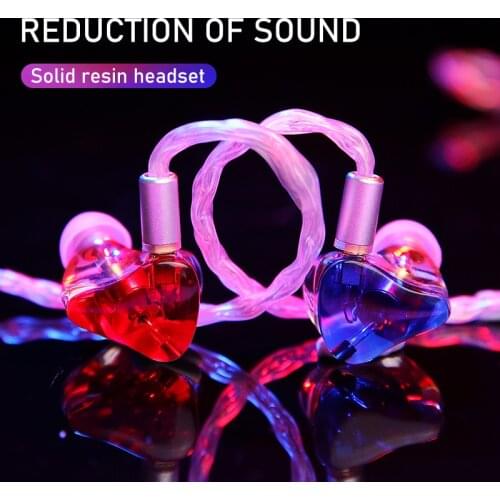 FENGRU PT1 Custom Made Resin Earphone HiFi Running Sport Headphone With MMCX Interface (Don't Including Cable)