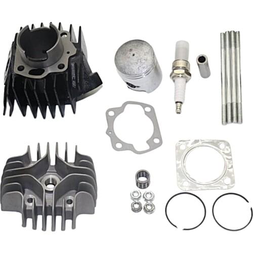 Cylinder Piston Rings Gasket Set Compatible for Suzuki LT50 Motorcycle Engine Parts Accessories 11210-04012-0F0 12110–43000