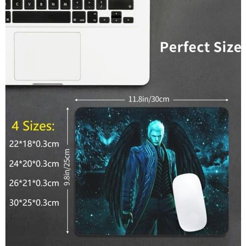 Son Of Demons 2 Mouse Pad DIY Print Dmc Dante Vergil Demon Anime Sleeve Desing Fanart Nero Dmc5 Devil