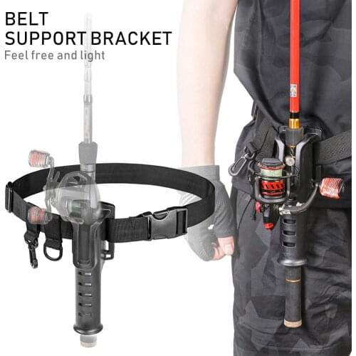 New Adjustable Waist Belt Fishing Supplies Fishing Rod Belly Support Stand Up Pole Holder For Boat Sea Fishing Accessories