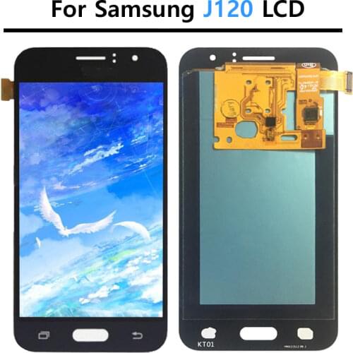 For SAMSUNG Galaxy J120 LCD Display Touch Screen Digitizer Replacement Parts + Free Tools For SAMSUNG J120 LCD