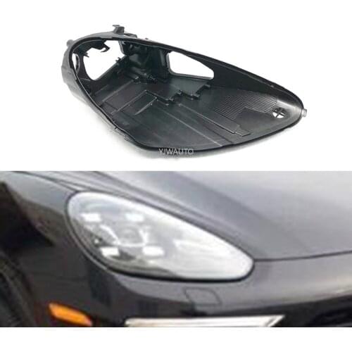Headlight Base for Porsche Cayenne 2010 ~ 2014 Headlamp House Car Rear Headlight Back Support