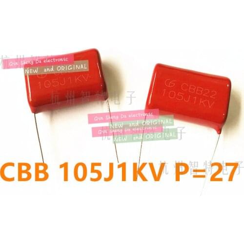 CBB22 Film Capacitor 105J/1000V 1UF 1KV