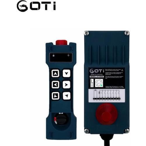 GT-RS06 (1TX+1RX) Industrial Radio Wireless Crane Hoist Remote Control Switch 6 Channel Replace UTING F21-E1B F21-E1 TELEcontrol