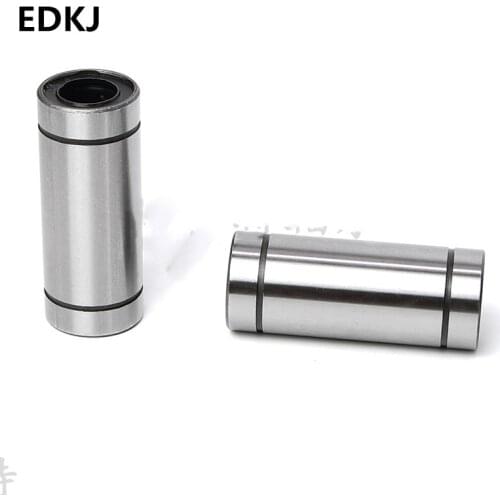 1pcs/lot LM6LUU LM8LUU LM10LUU LM16LUU LM12LUU Linear Bushing 8mm CNC Linear Bearings for Rods Liner Rail Linear Shaft parts