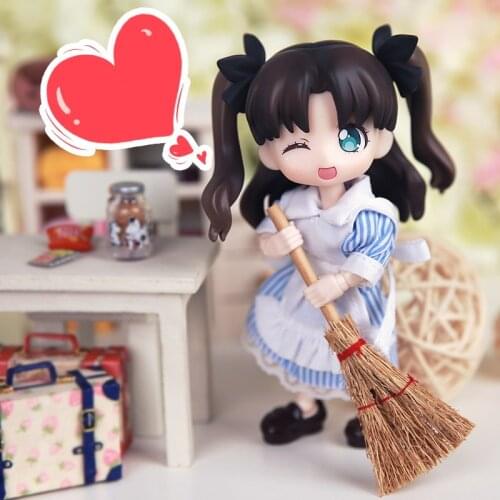 1PCS Obitsu11 OB11 GSC 1/12 BJD Doll Clothes Grid Skirt princess dress Doll Clothes Accessories