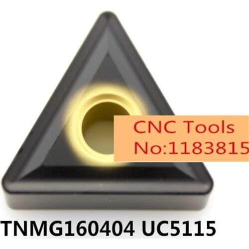 10pcs TNMG160404 UC5115/TNMG160408 UC5115 carbide inserts for MTJNR/MTQNR/WTJNR,Turning Blades, Tips for Cast Iron