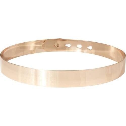 2021 New Fashion Women Belts Metal Belt Simple Adjustable Thin Dress Belt Waist Chain Waist Belts for Women Female