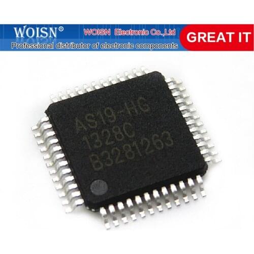 5PCS AS19-HG AS19 QFP48 QFP AS19-H1G new original In Stock