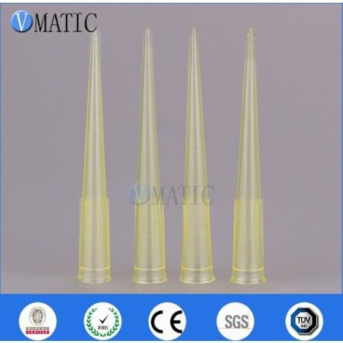 Free Shipping 1000Pcs 200ul 0.2ml Plastic Needle Id 6mm Length 50mm Plastic Dispensing Needle