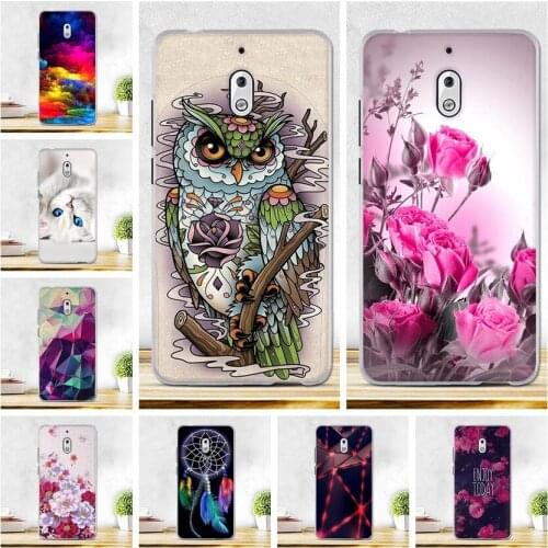 Phone Cases For Nokia 2.1 Cover Soft Silicone Back Cover For Nokia2.1 fundas Coque TPU Bumper Housing For Nokia 2.1 Case TA-1080