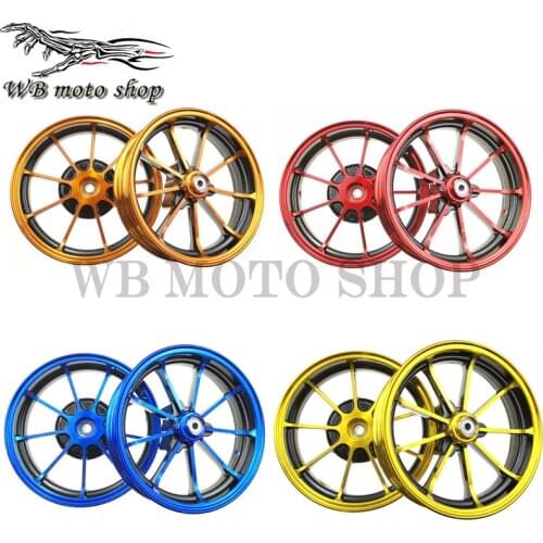 NEW motorcycle modified wheel Disc brake for DIO50 AF17 AF18 AF25 AF27 AF28 Z4 ZX50 AF34 AF35 AF56 DIO front back Wheels Rim